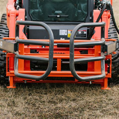 hay grab for skid steer|skid steer bale squeezer.